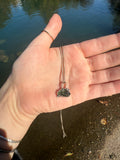 Moldavite Comet Necklace