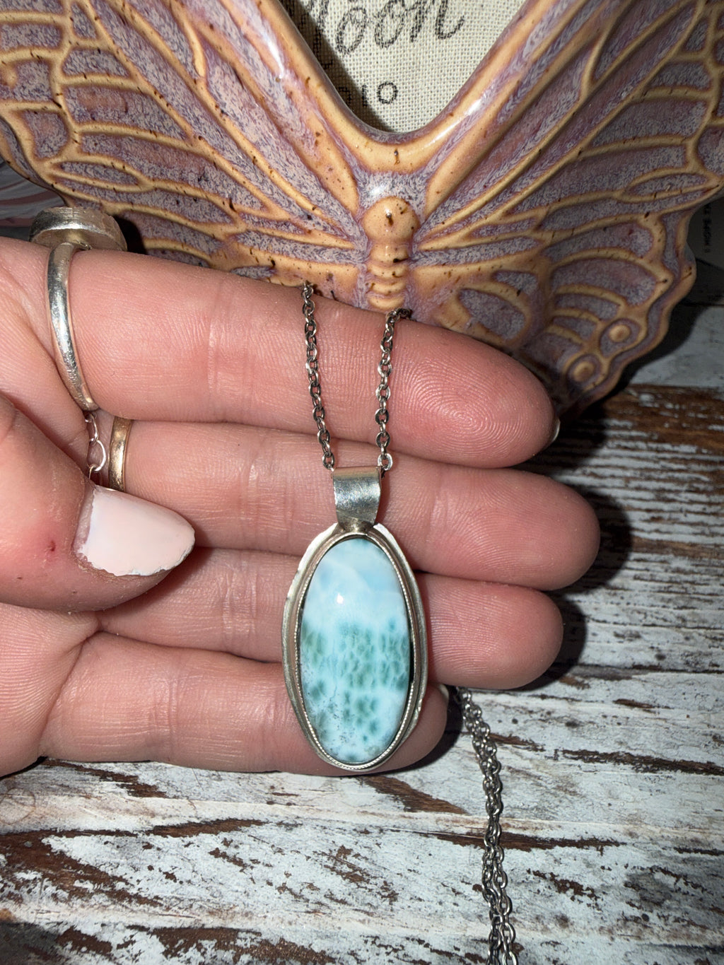 Indigo Love Necklace
