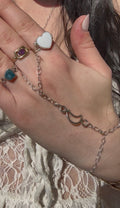 Silver Moonspell Hand Chain!