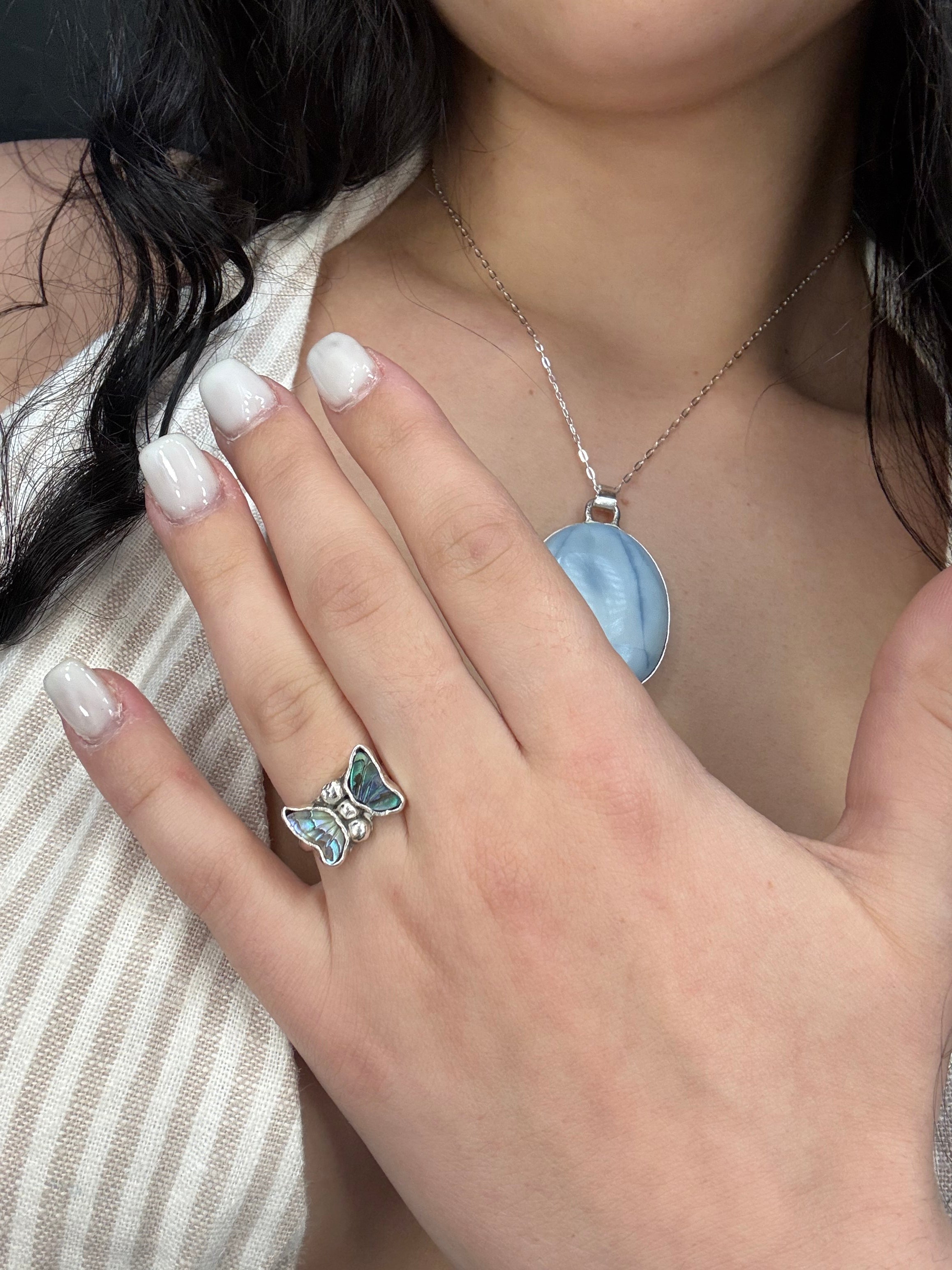 Wild Sea Butterfly Ring