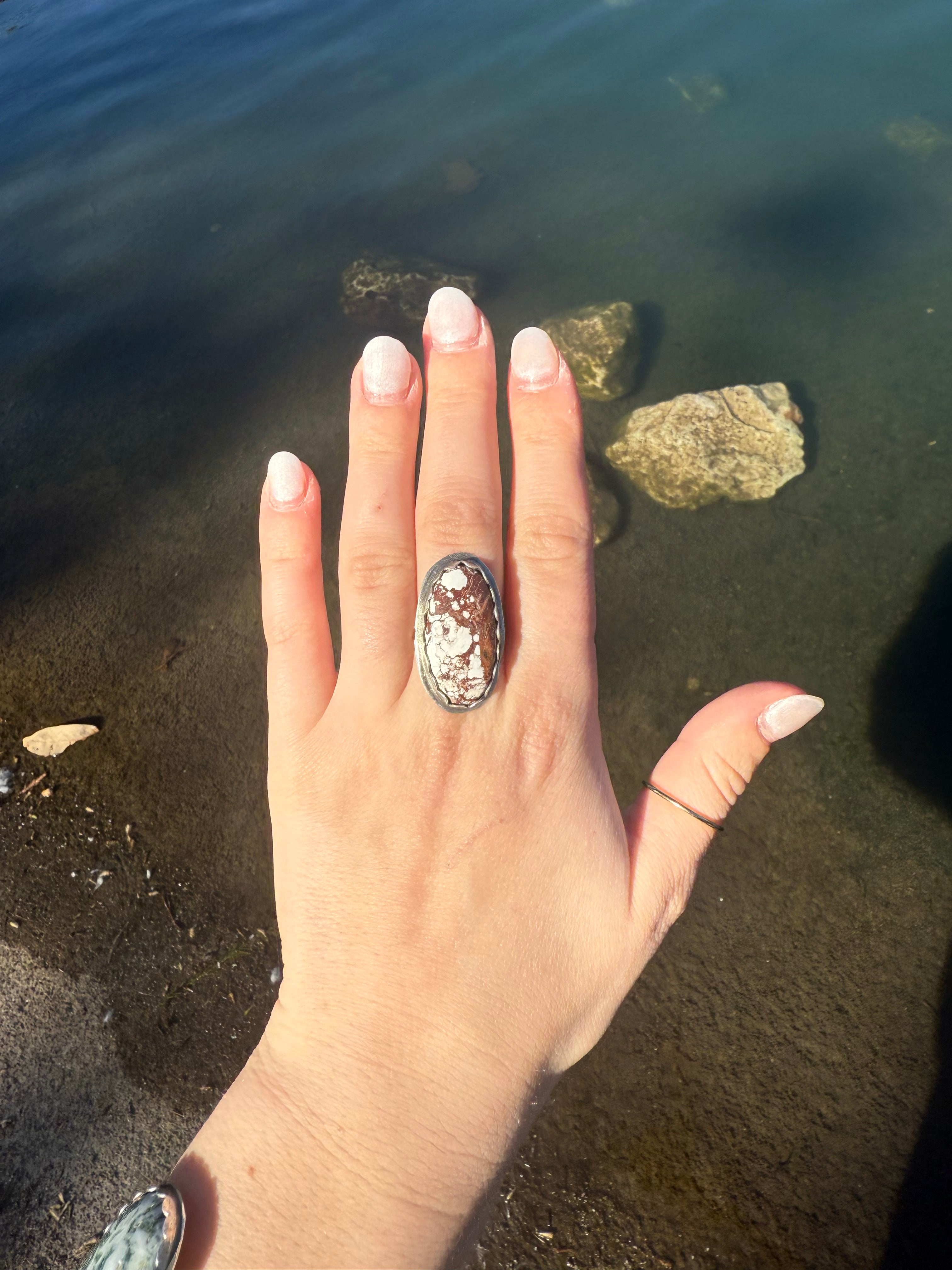 Mocha Swirl Ring