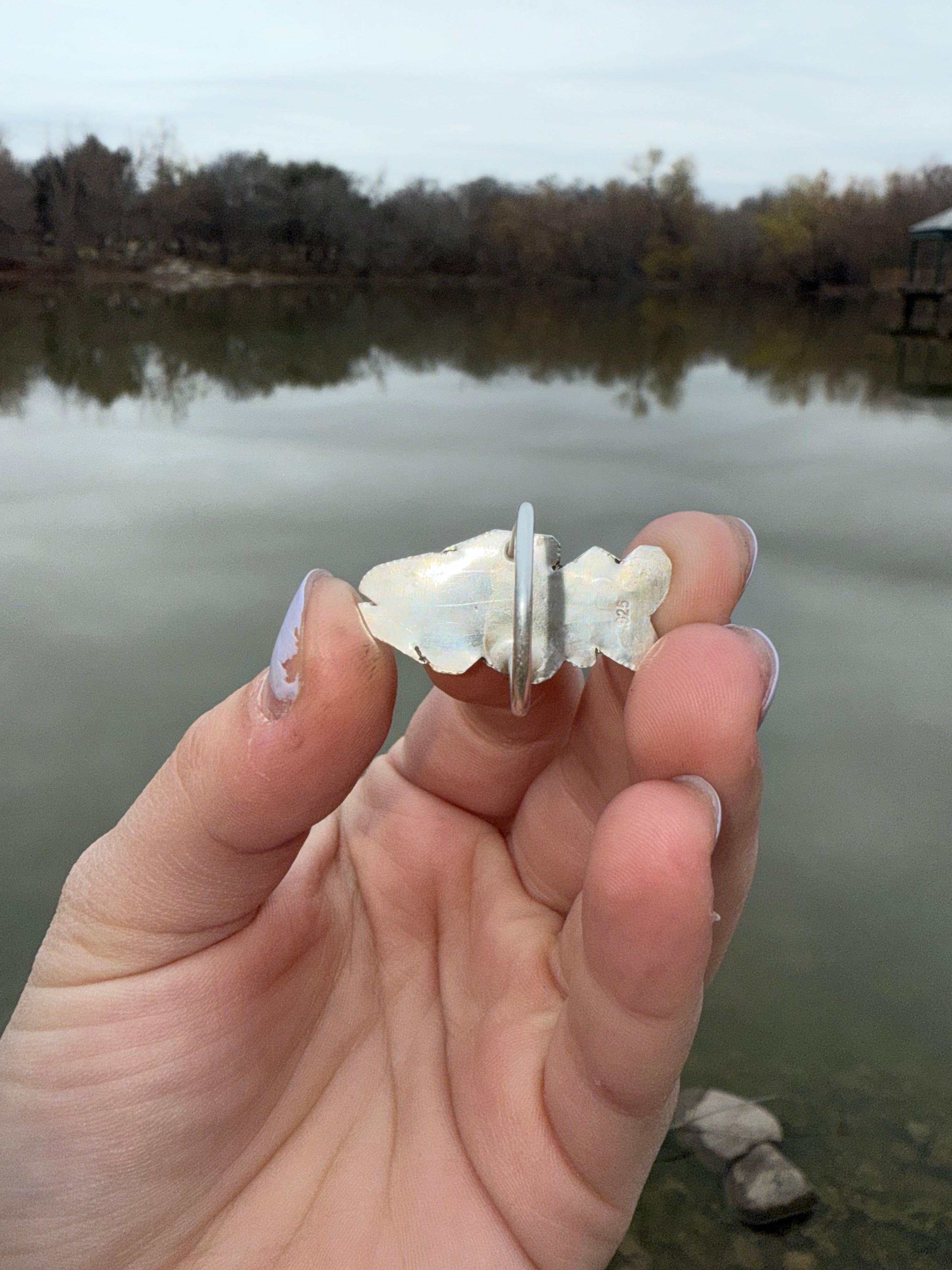 Opal Guppy Ring