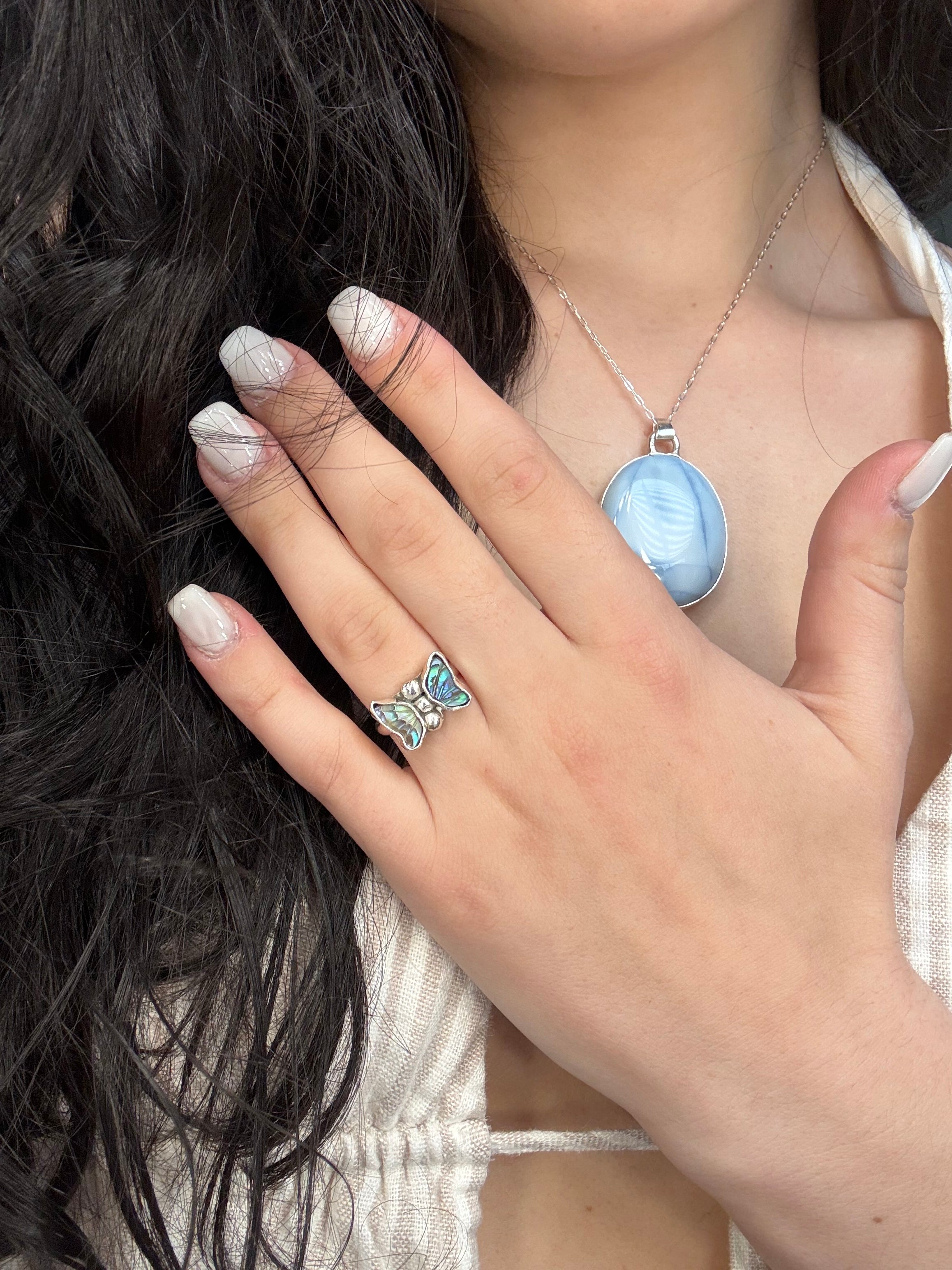 Wild Sea Butterfly Ring