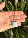 Baby Blue Charm Necklace