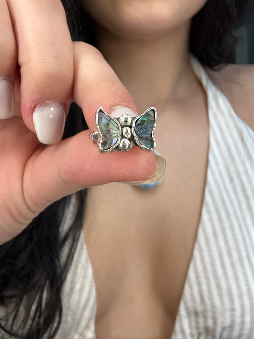 Wild Sea Butterfly Ring