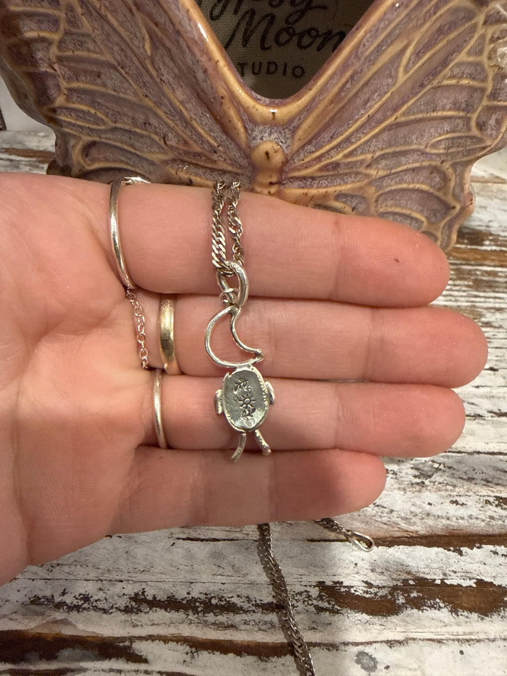 Moon Man Necklace!