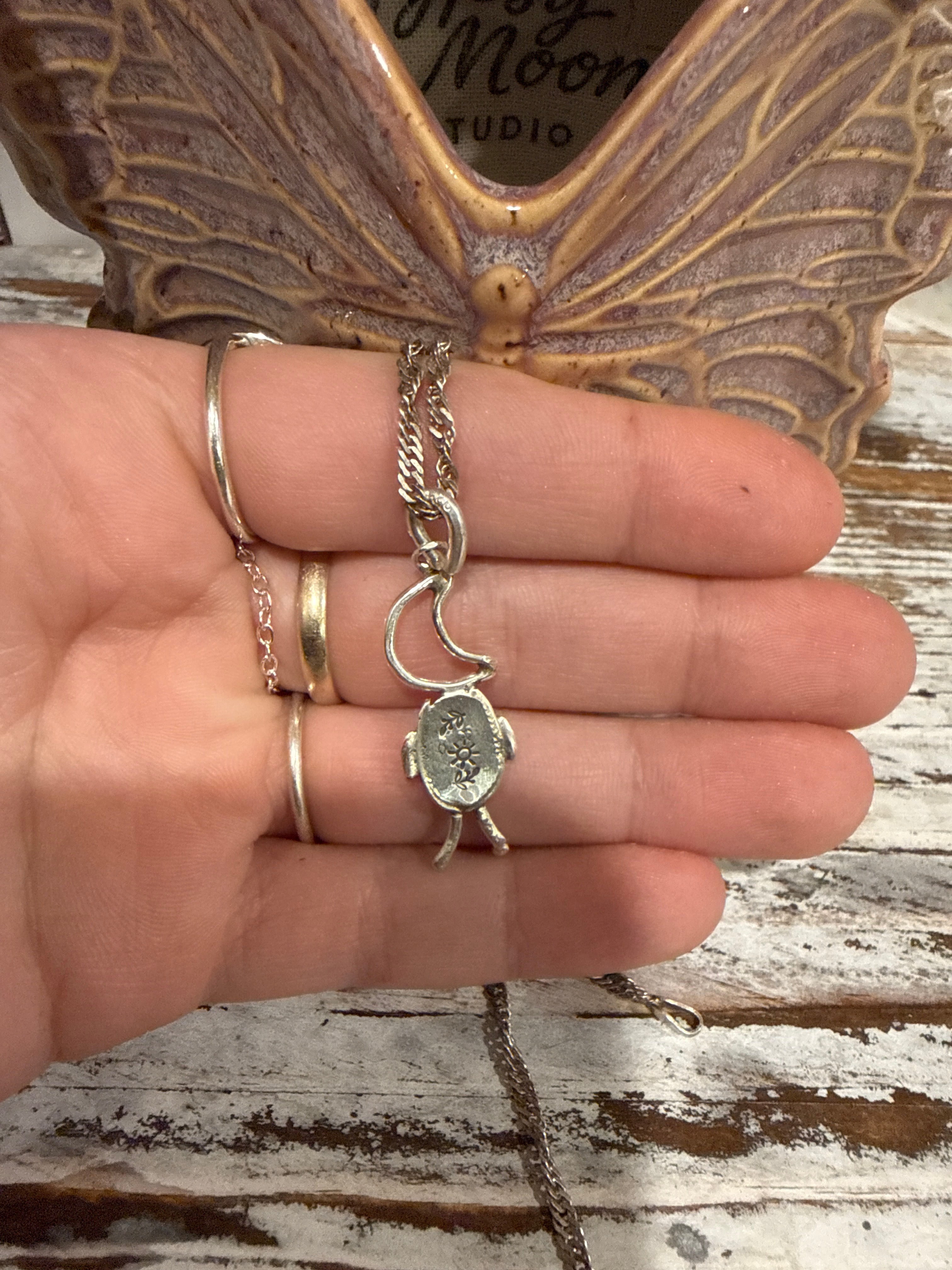 Moon Man Necklace!