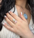 Petal and Pearl Ring
