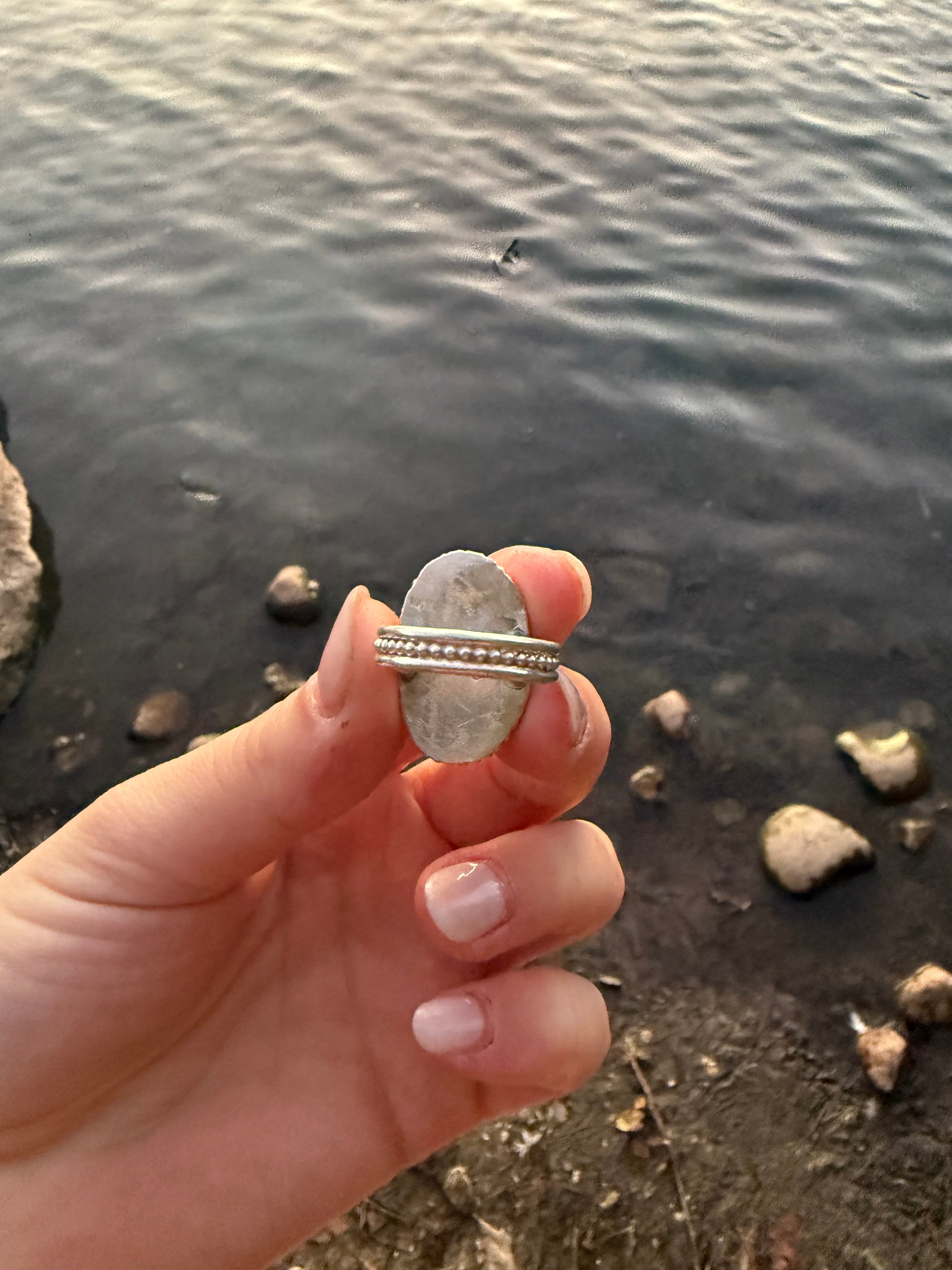Coral Night Ring