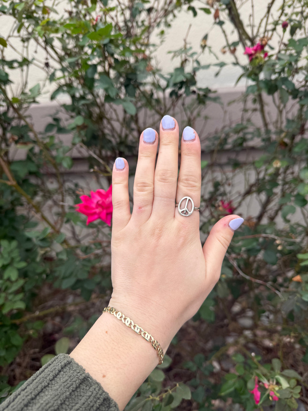 Peace and Love Ring