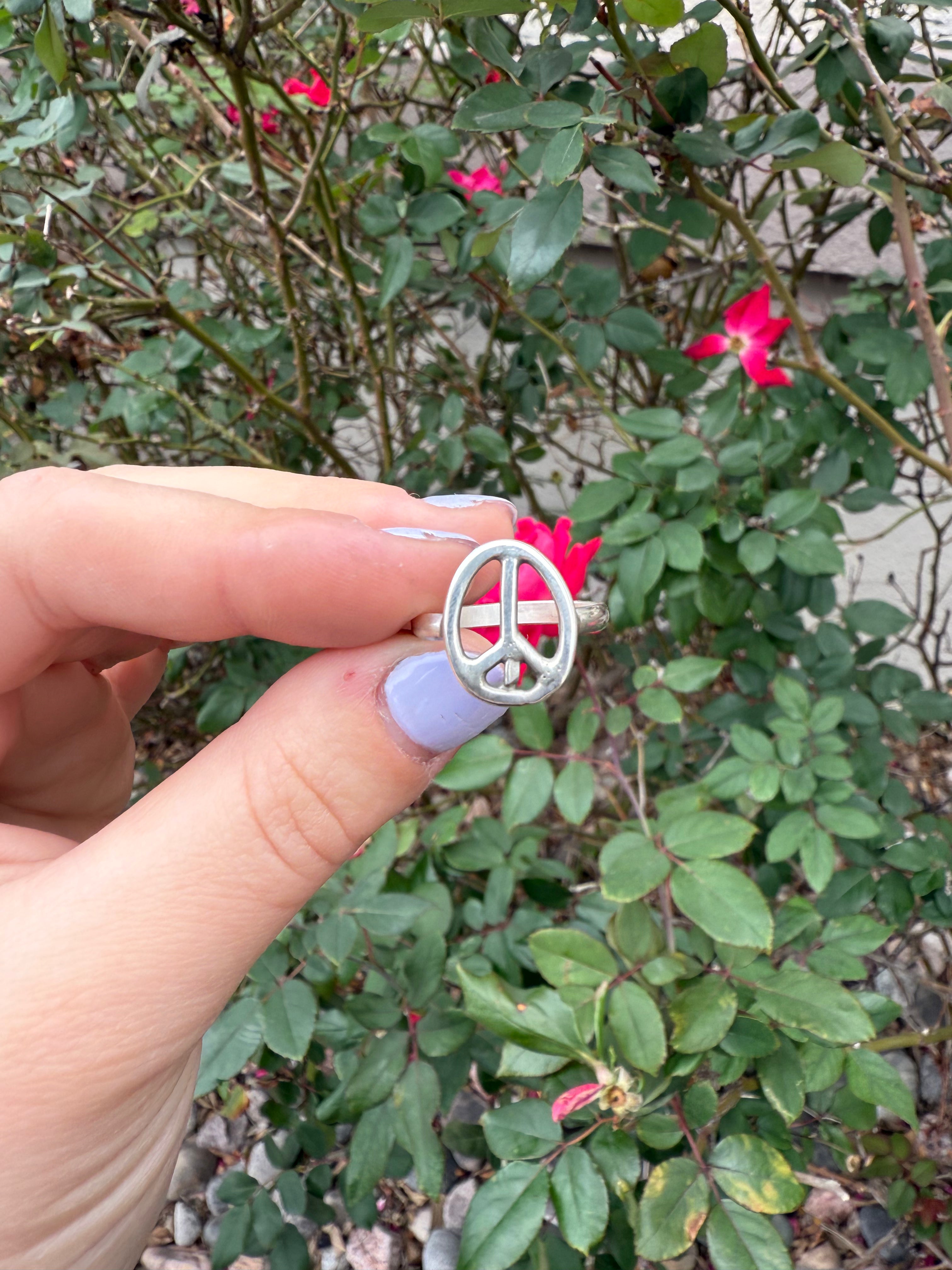 Peace and Love Ring