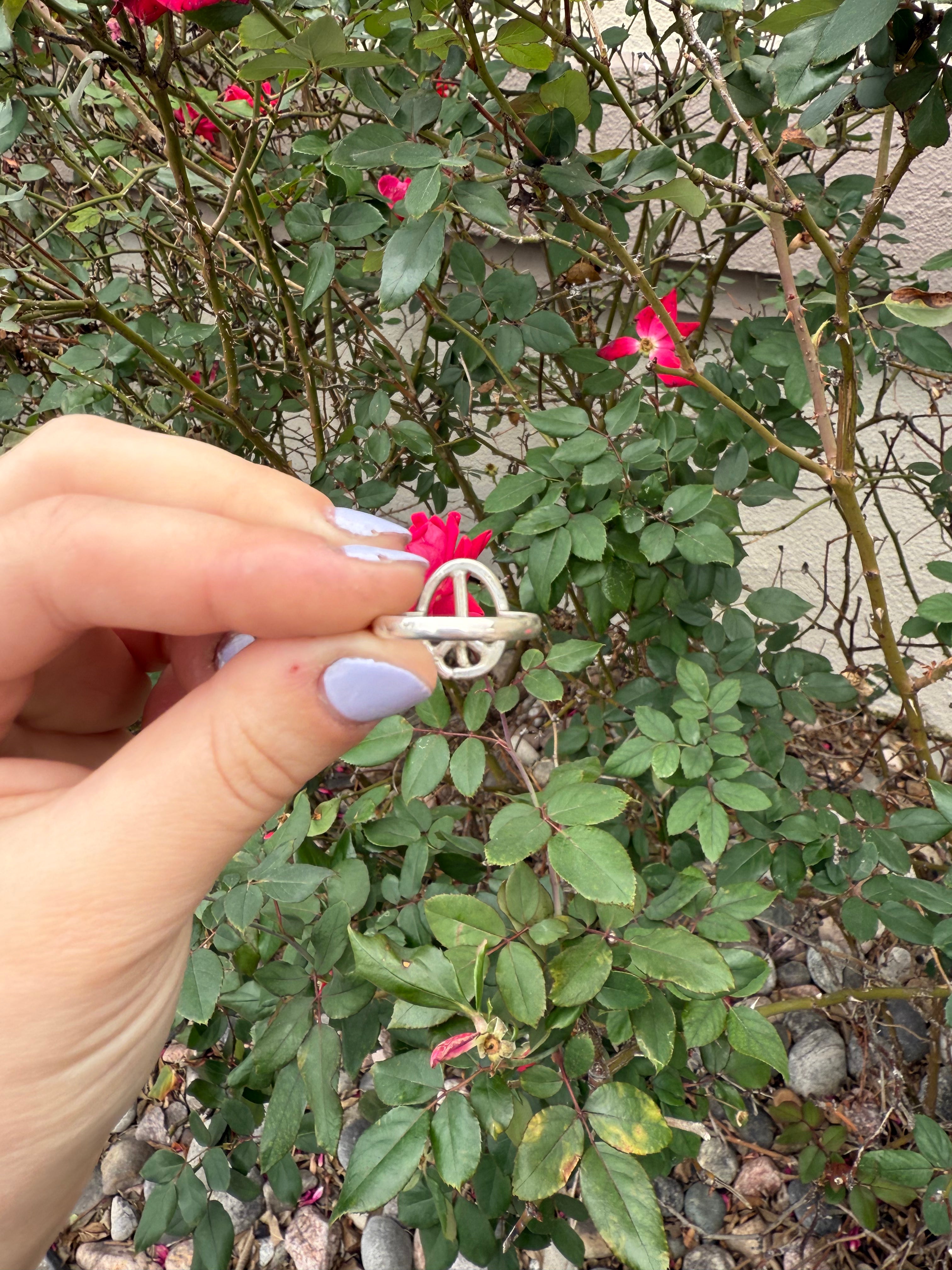 Peace and Love Ring