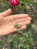 Coral Timepiece Necklace