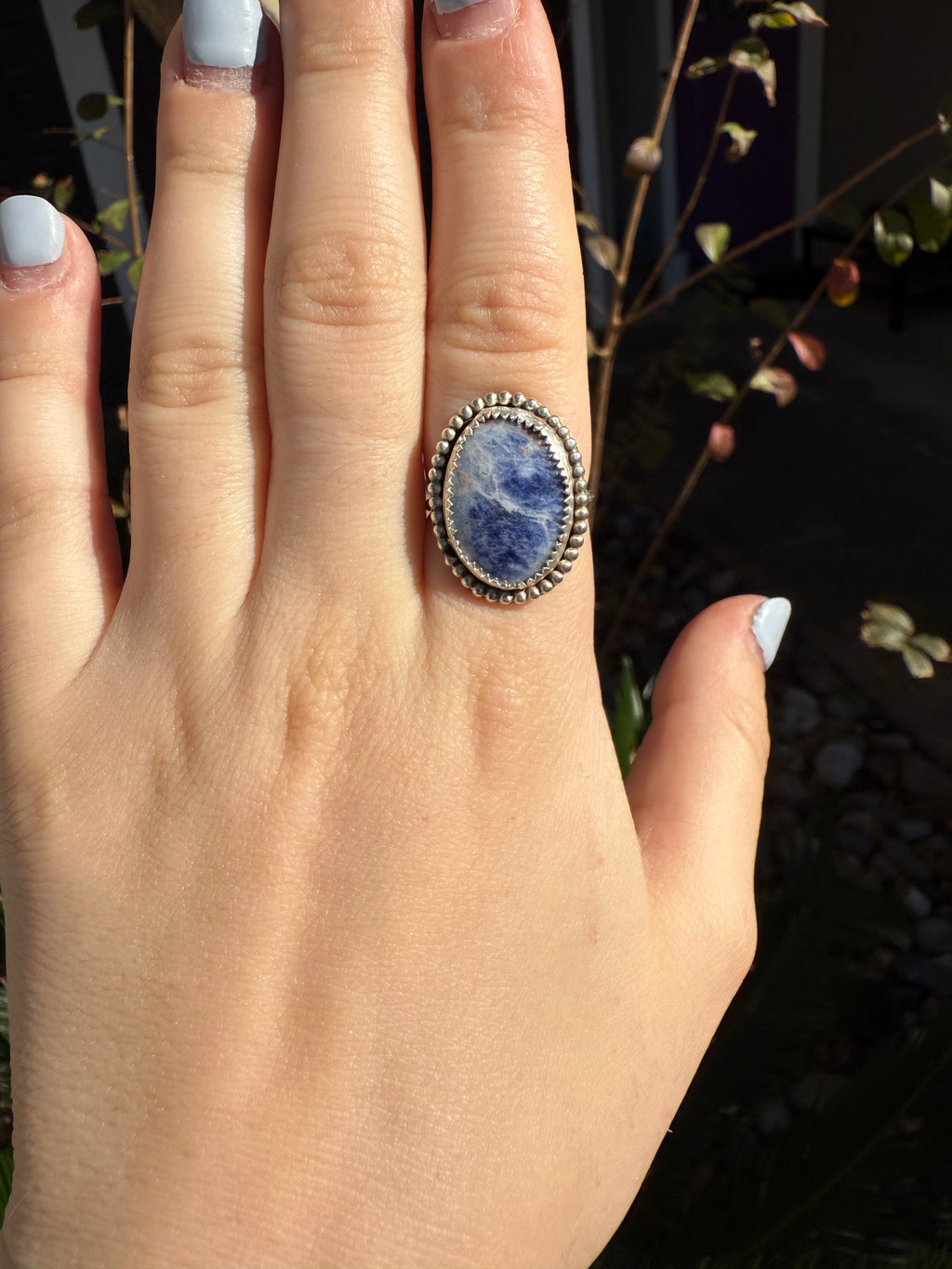 Frosted Blue Ring!